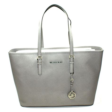 michael kors travel tote pearl grey|michael kors travel suitcase.